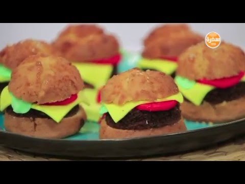 كب كيك البرجر | غادة التلي