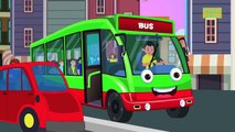 Wheels On The Bus Cars | Cars Song For Childrens | Nursery Rhymes For Baby | Learn Vehicles