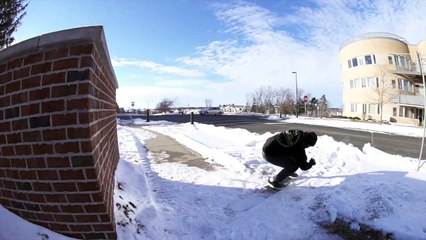 100% MIND-BLOWING SNOWSKATING!