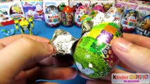 10 яиц с сюрпризом Маша и Медведь яйца Киндер Сюрприз Смешарики Винкс Киндер Джой на русском языке