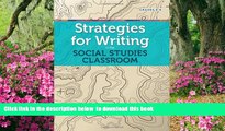 Pre Order Strategies for Writing in the Social Studies Classroom (Maupin House) Kathleen Kopp Full