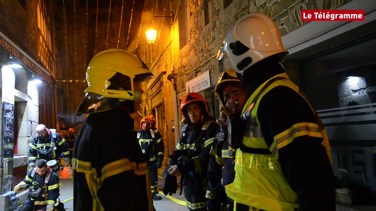 Tréguier. Un exercice de sécurité grandeur nature au centre-ville