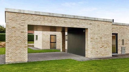 H-hus i kubearkitektur fra Lind & Risør