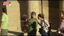 بالفيديو.. وفد إعلامى أجنبى يصور فيلماً دعائياً للسياحة فى مصر