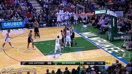 Ca dégénère entre les Spurs et les Bucks