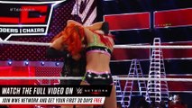 Alexa Bliss takes a bite out of Becky Lynch  WWE TLC 2016