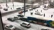 La première neige est arrivée à Montréal, c'est le début d'une série d'accidents !
