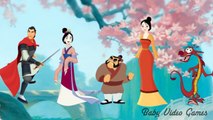 Disney Mulan Daddy Finger Family | Kids Songs Nursery Rhymes cartoon for Children