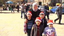 A Bethléem, les touristes admirent déjà les décorations de Noël