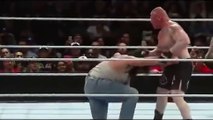 WWE Highlights - Brock Lesnar vs Bray Wyatt & Luke Harper - Full Match 04