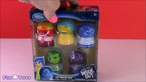 Disney Pixars Inside Out LIP BALM Toys! Rileys 5 Emotions Joy Sadness Disgust Fear Anger