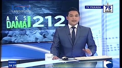 Pantauan Udara Kawasan Monas saat Aksi Damai 212