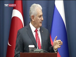 Başbakan Yıldırım'dan Rusya'da bölgesel güvenlik uyarısı