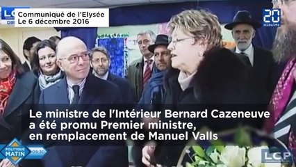 Bernard Cazeneuve nommé Premier ministre