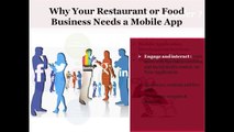 Business Mobility Solutions For Restaurant or Food Cafe - Restaurant Mobile Application Development