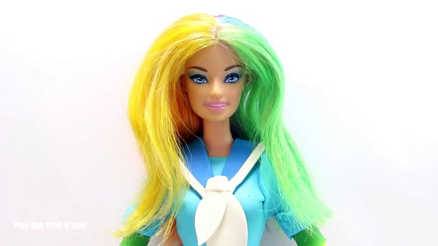 Play Doh Barbie Dolls Rainbow Dash Pinkie Pie Applejack Rarity Fluttershy Twilight Sparkle #2