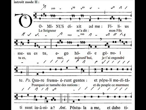 Introitus Dominus dixit, Missa in nocte