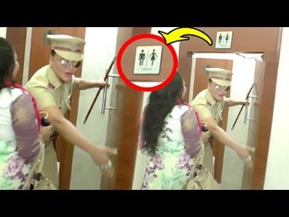 Rakhi Sawant's BEST Insult To Cameraman Who Tries To Follow Her Into Ladies Bathroom