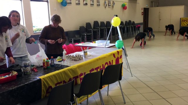 Aperçu de samedi matin - Téléthon 2016 à Saint Gervais sur Roubion