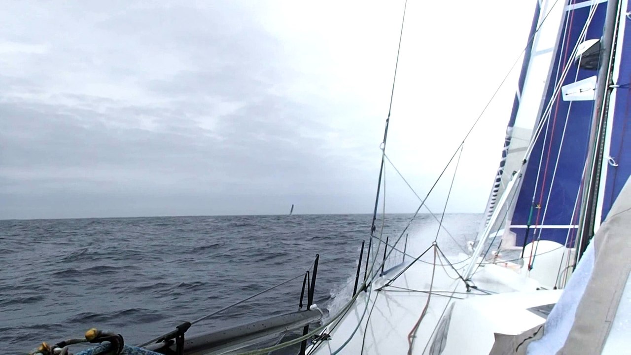 J31 : Stéphane Le Diraison a rattrapé Nandor Fa / Vendée Globe