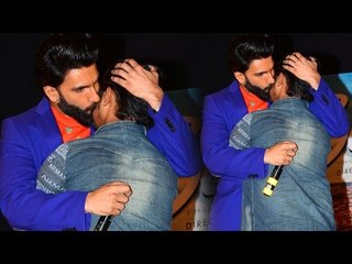 Ranveer Singh KISSING A Fan Who Tattooed His Name In Public
