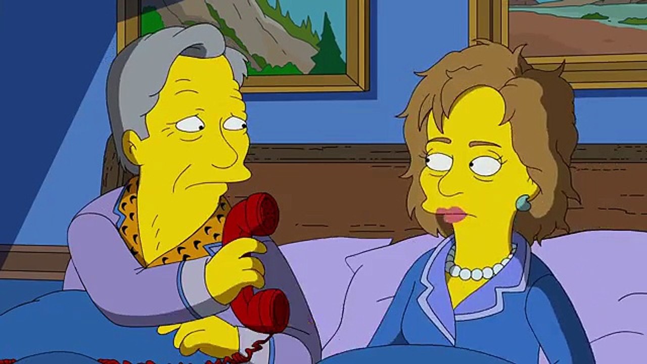 3 a.m Simpsons on Voting for Donald Trump The SIMPSONS
