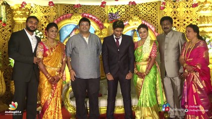 Tollywood celebs at Journalist and producer Raghavendra Reddy's daughter marriage