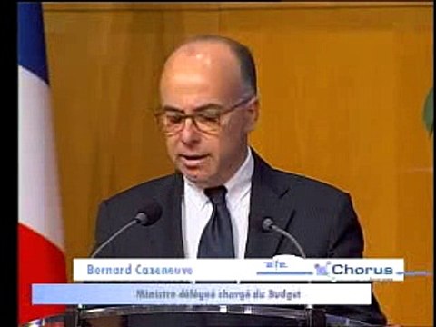 Discours Bernard Cazeneuve colloque 2013 facturation électronique