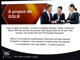 GGLB, bureau comptable à Québec