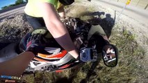 BRUTAL MOTORCYCLE CRASHES 2016 & DANGEROUS Moments - Motorcycle Accidents