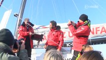 Vendée Globe 2016 : Tanguy de Lamotte de retour en Vendée