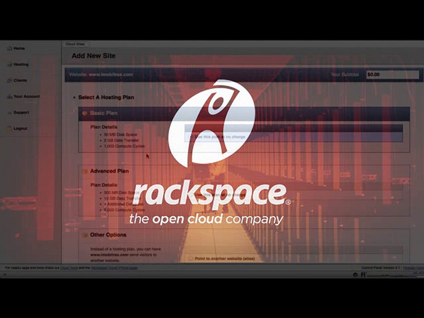 RACKSPACE EVENTS CALENDAR