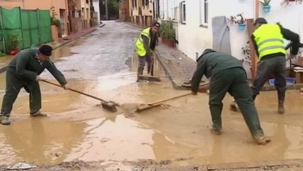 Download Video: Sul de Espanha ainda sob os efeitos de chuvas torrenciais