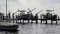 Free Stock Footage Marina with Boats 1