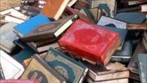 مسئولان سفارت عربستان در مراکش چندین نسخه قرآن و کتاب‌های دینی را دور ریختند!