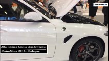 Alfa Romeo Giulia Quadrifoglio caratteristiche: motore e interni