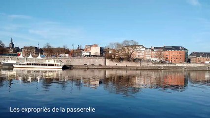 Feu vert pour la passerelle cyclo-piétonne de Namur