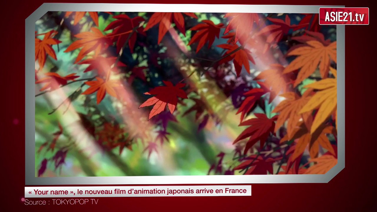 « Your name », le nouveau film d’animation japonais arrive en France