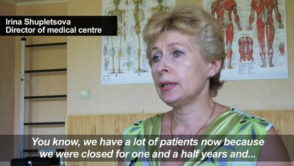 Wounded in rebel east Ukraine struggle to obtain prosthetics