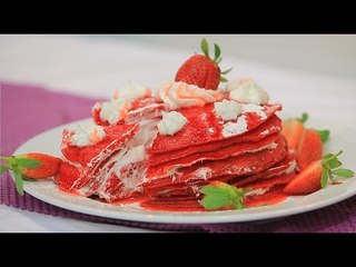 كريب بالفراولة | أميرة شنب