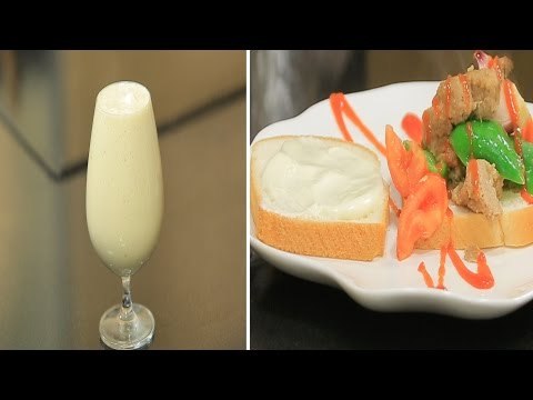 سندوتش ورقة برجر - كوكتيل الموز بالايس كريم | سندوتش وحاجة ساقعة حلقة كاملة