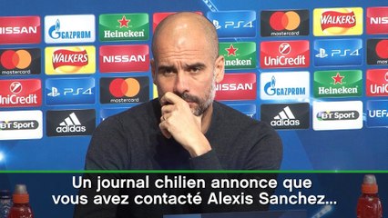 Man City - Guardiola : "Alexis Sanchez convient à toutes les équipes du monde"