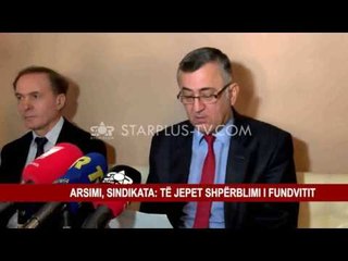 ARSIMI, SINDIKATA: TË JEPET SHPËRBLIMI I FUNDVITIT