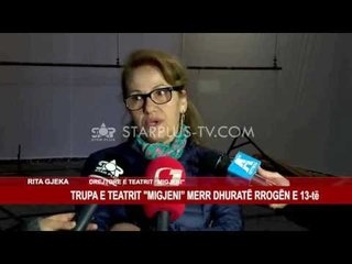 TRUPA E TEATRIT "MIGJENI” MERR DHURATË RROGËN E 13-të