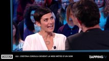 LGJ : Cristina Cordula présente la météo, la séquence étonnante (Vidéo)