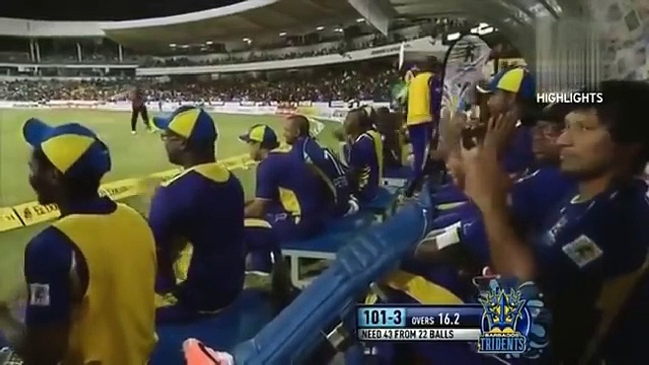 Shoaib Malik against Shahid Afridi in CPL 2016