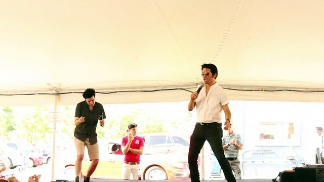 Dean Z & Kavan Hashemian sing 'Spinout' Elvis Week 2016