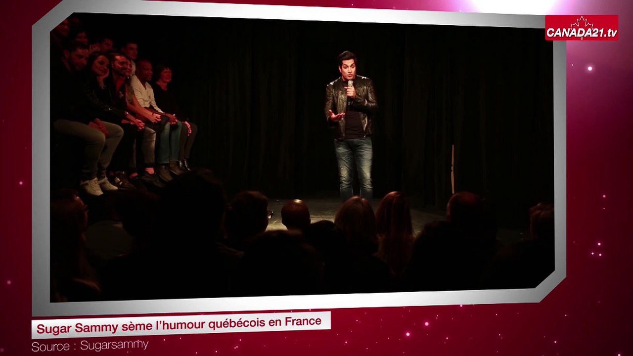 Sugar Sammy sème l’humour québécois en France