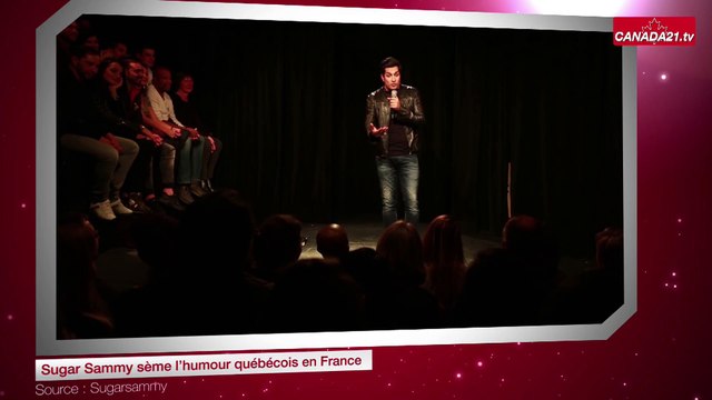 Sugar Sammy sème l’humour québécois en France