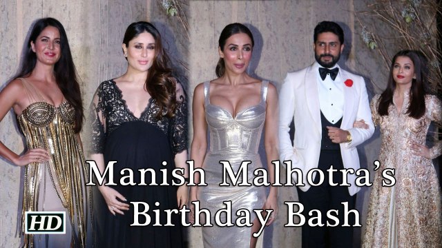 Manish Malhotra's Star-Studded Birthday Bash – Un-Cut